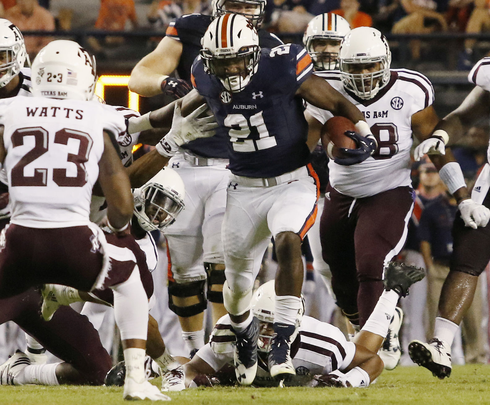 Texas AM at Auburn